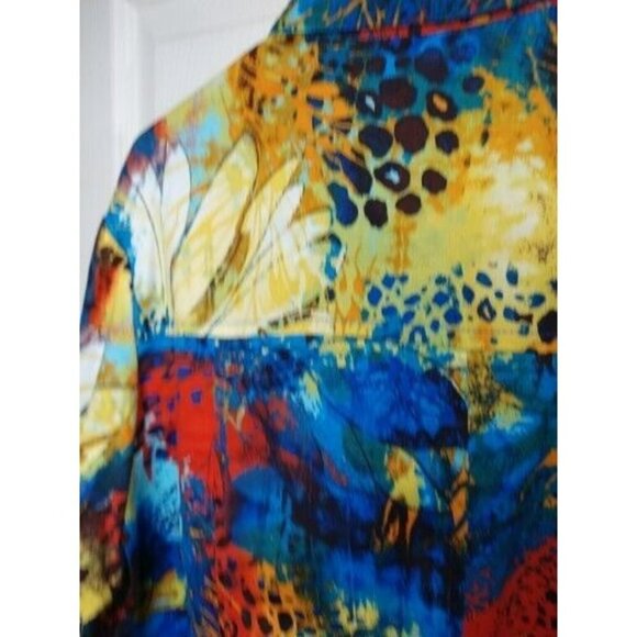 TONI Morgan Women's Long Sleeve Collared Front Button Shacket. Size L - Picture 15 of 15